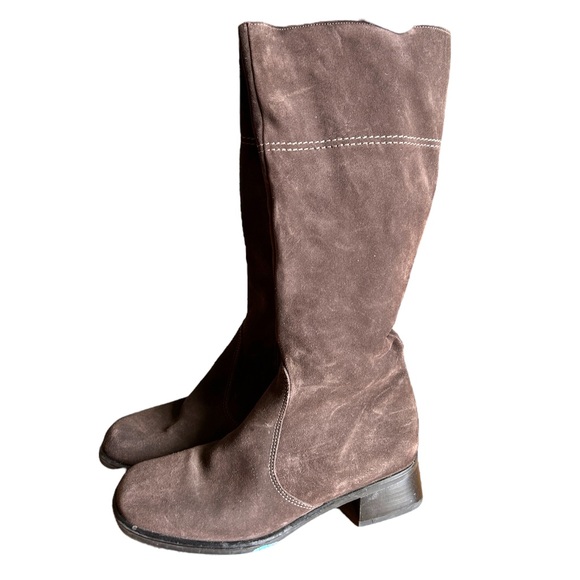 La Canadienne Passion Riding Boot Wide Leather Suede Womens Size 9 Brown - Picture 7 of 15